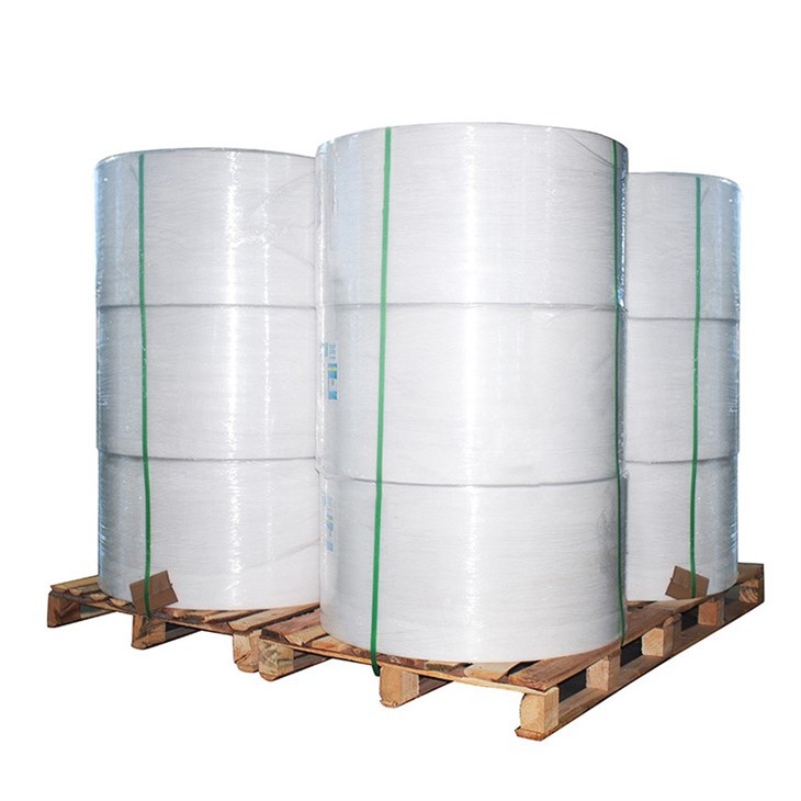 70g Facepaper Eco DT Label Without Backpaper Linerless Sticker