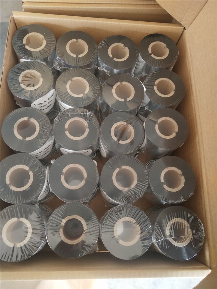 Premium Resin Ribbon CW745 Similar TDR 345 Thermal Transfer Ribbon 110mm*300m